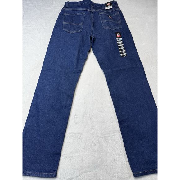 Bulwark FR Jeans Workwear Denim Arc Rating 21 ATPV HRC 2 Heavy Duty SZ 32x32 NWT - Picture 6 of 12